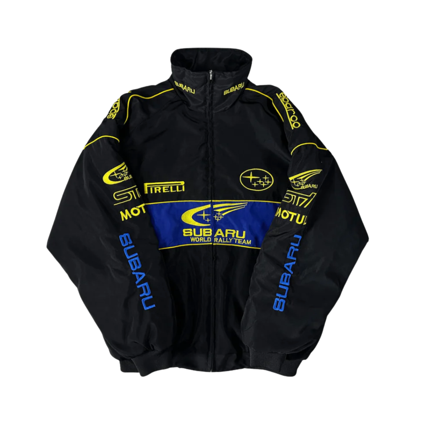 Subaru Rally Vintage Racing Jacket- Black