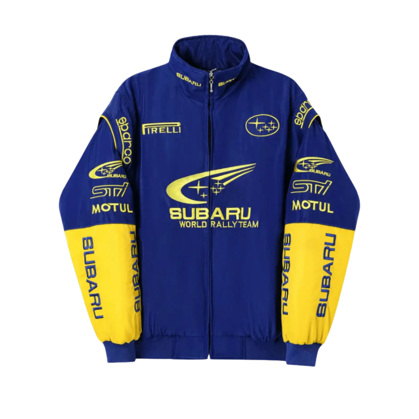 Subaru Rally Vintage Racing Jacket- Blue